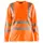 Blåkläder dame langærmet T-shirt, Hi-vis orange/Grå, Hi-vis orange/Grå, swatch