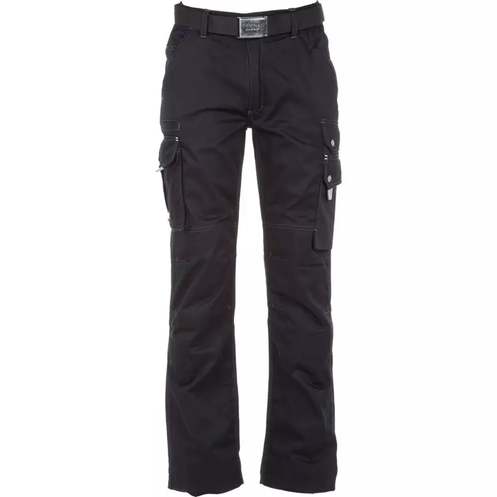 Kramp Original Light work trousers with belt, Black, large image number 0