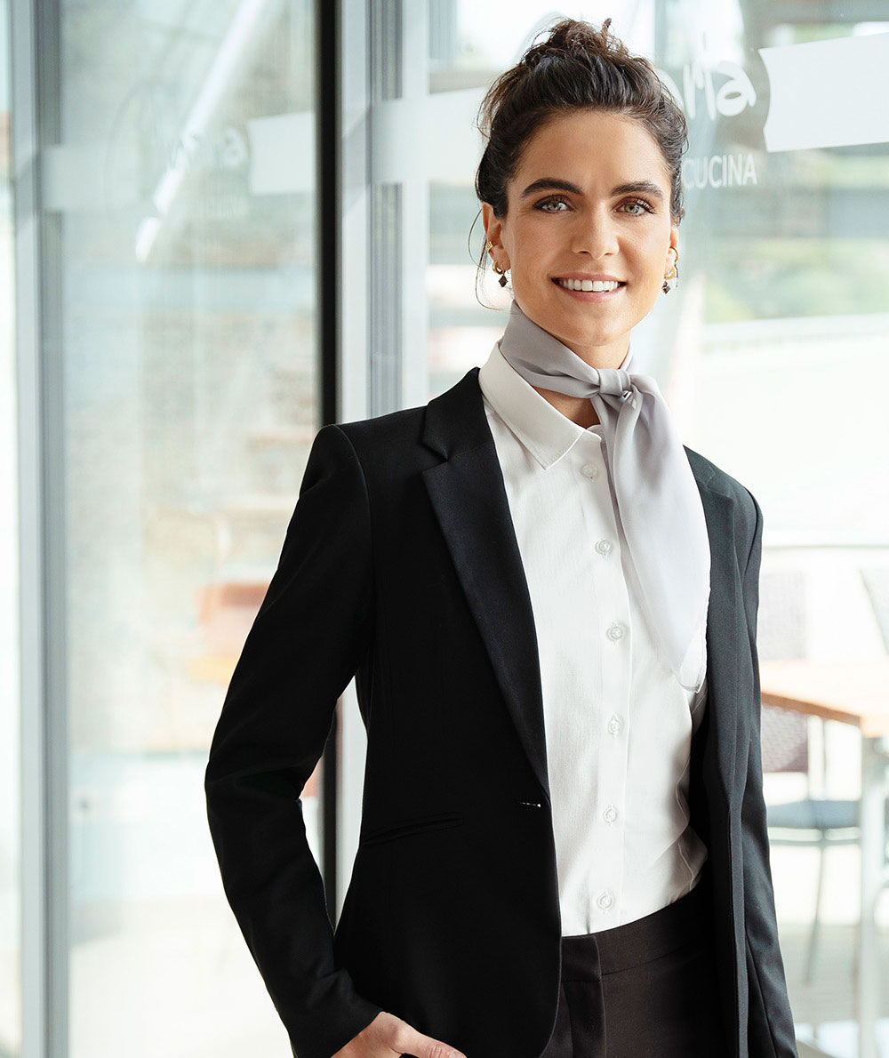 Karlowsky classic chiffon scarf, Light Grey, Light Grey, large image number 3