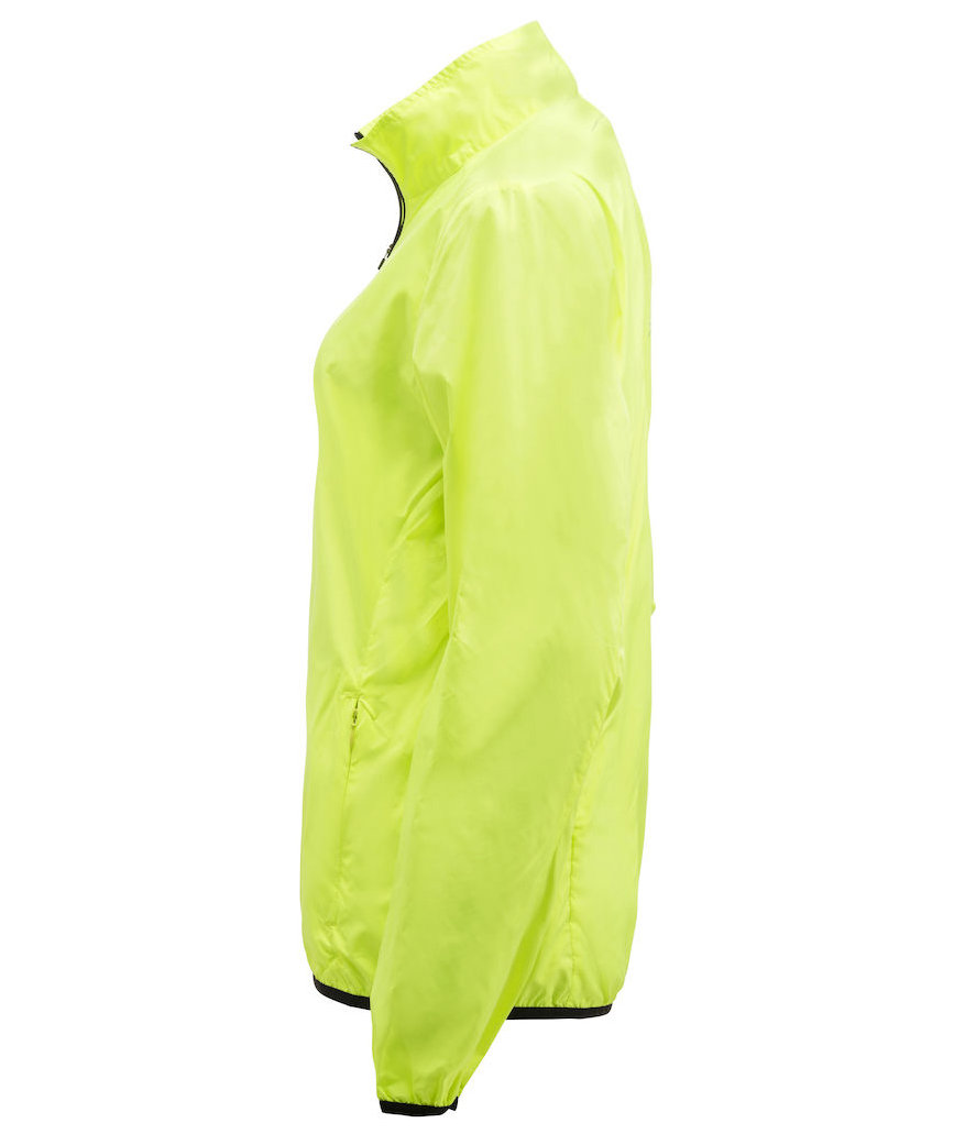 Cutter & Buck La Push women's rain jacket, Neon Yellow, large image number 3
