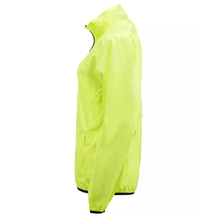 Cutter & Buck La Push women's rain jacket, Neon Yellow, large image number 3