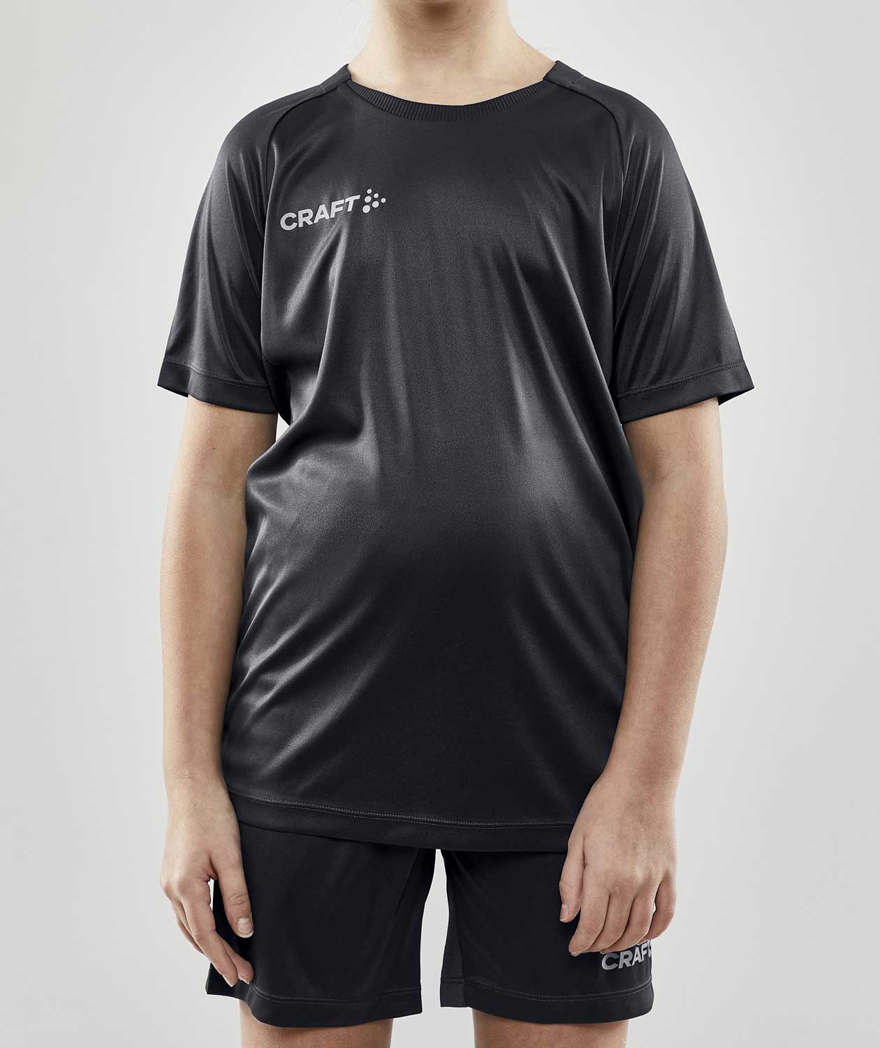 Craft Evolve T-shirt til b&oslash;rn, Asphalt, large image number 1