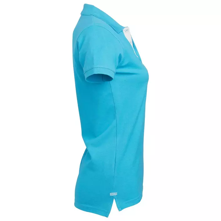 South West Marion women's polo shirt, Aqua Blue, large image number 1