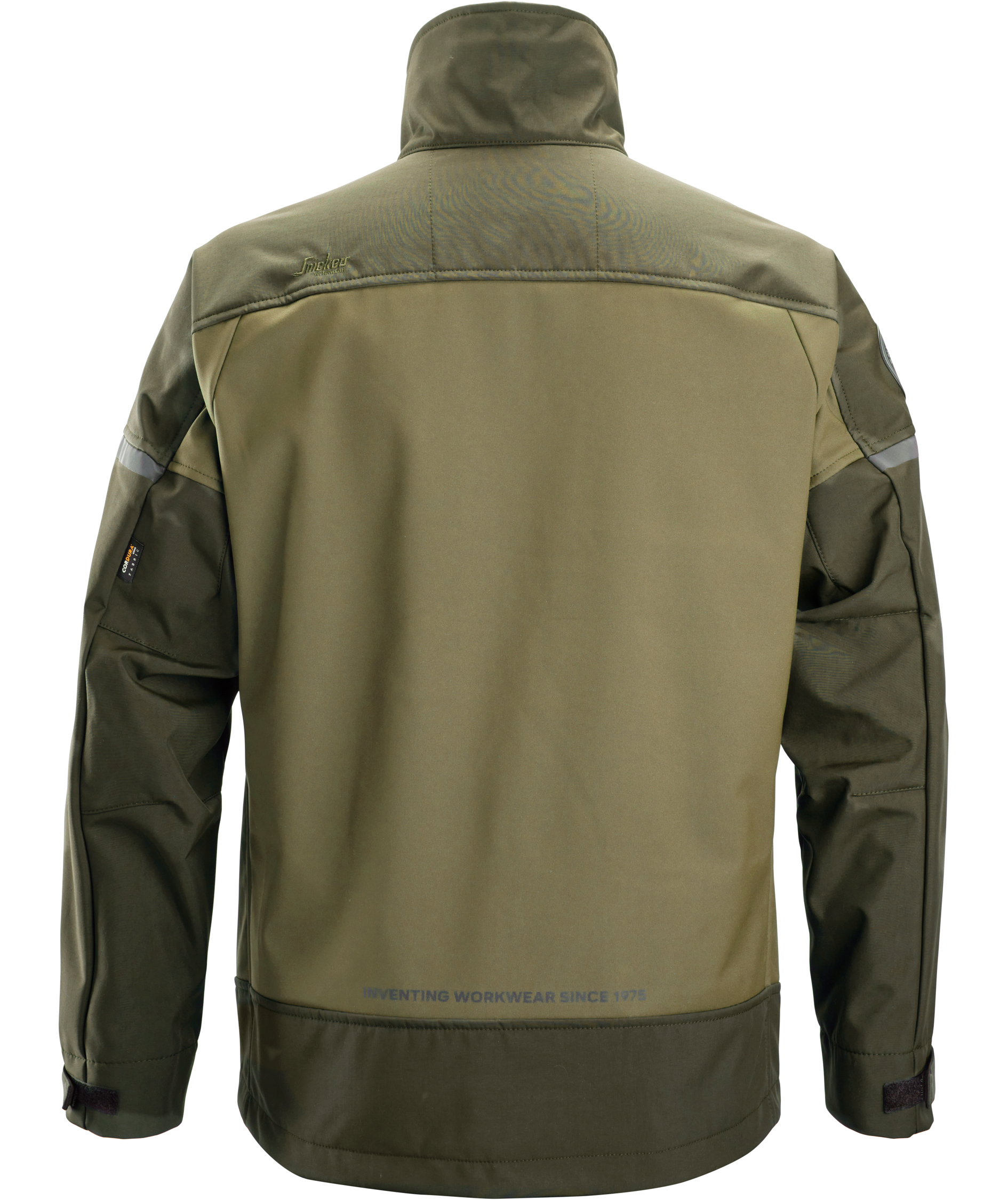 Snickers AllroundWork softshelljacka 1216, Khaki Green/Dark Khaki Green