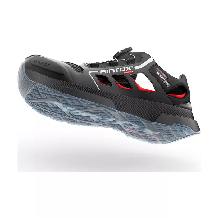 Airtox FS22 ATX sikkerhedssandal S1PS, Sort, large image number 2