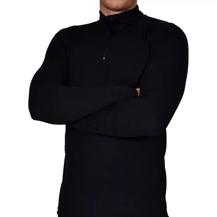 by Mikkelsen baselayer sweater, Black, large image number 1