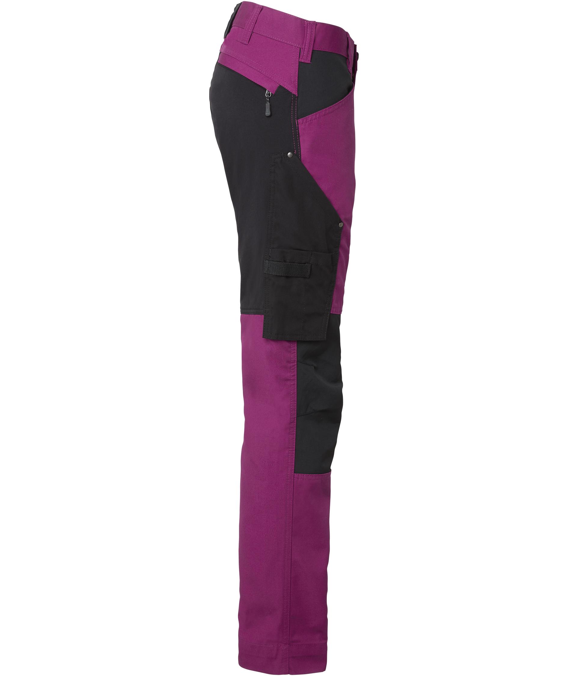 South West Cora byxa dam, M&ouml;rk Cerise, large image number 3