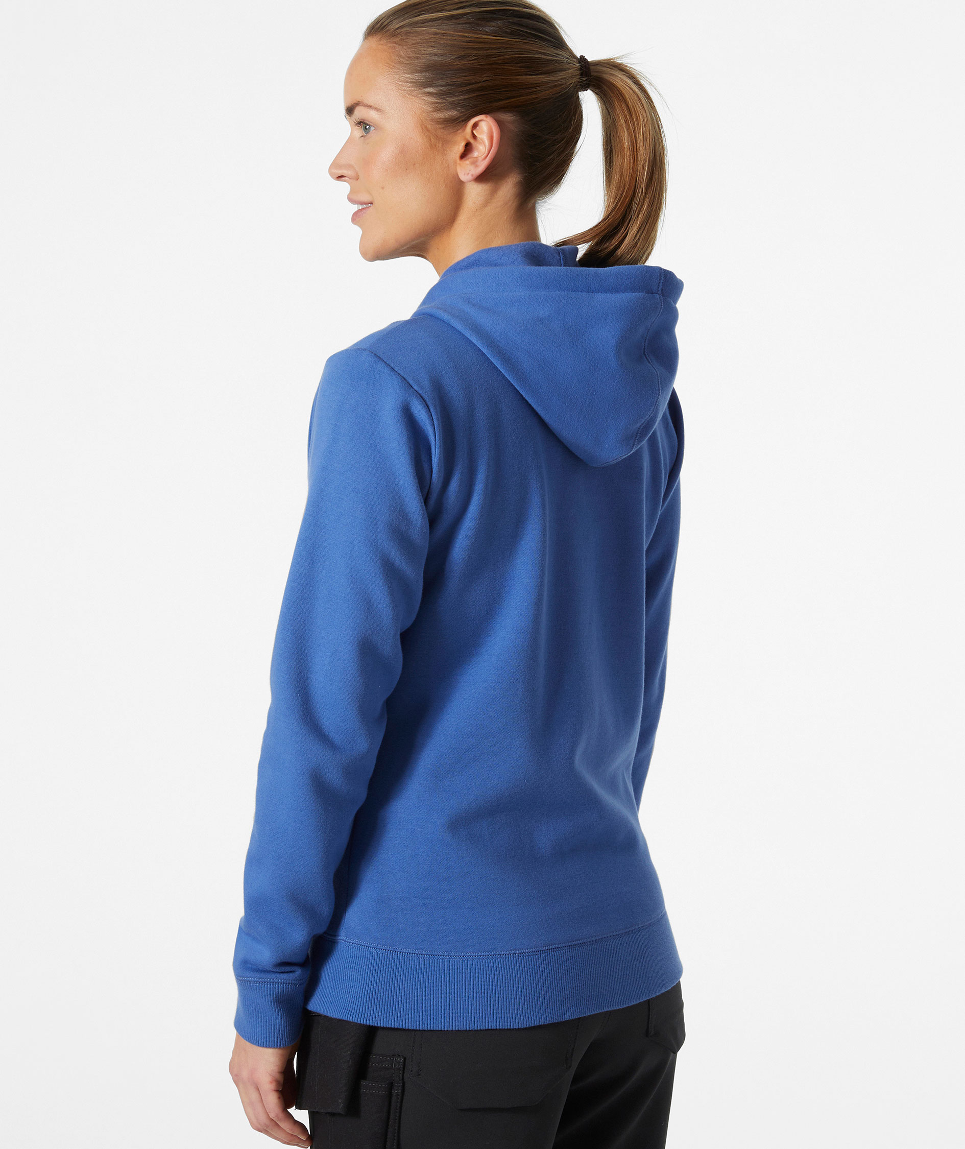 Helly Hansen Classic dame hettegenser med glidel&aring;s, Stone Blue, large image number 3