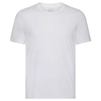 Niels Mikkelsen bamboo short-sleeved underwear shirt, White