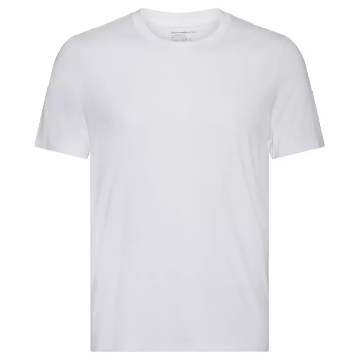 by Mikkelsen Bambus kurzärmeliges Unterhemd, Weiß, large image number 0
