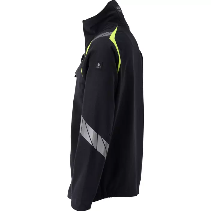 Mascot Accelerate Multisafe jakke full stretch, Mørk Marine/Hi-Vis Gul, large image number 3