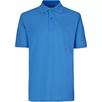 ID Yes Polo T-skjorte, Azurblå