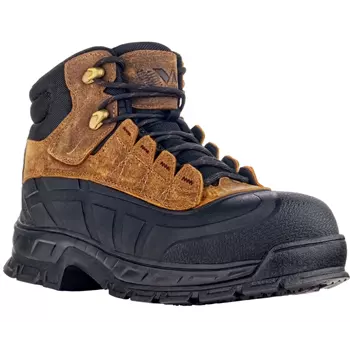 VM Footwear Baltimore skyddskängor S3, Brun/Svart