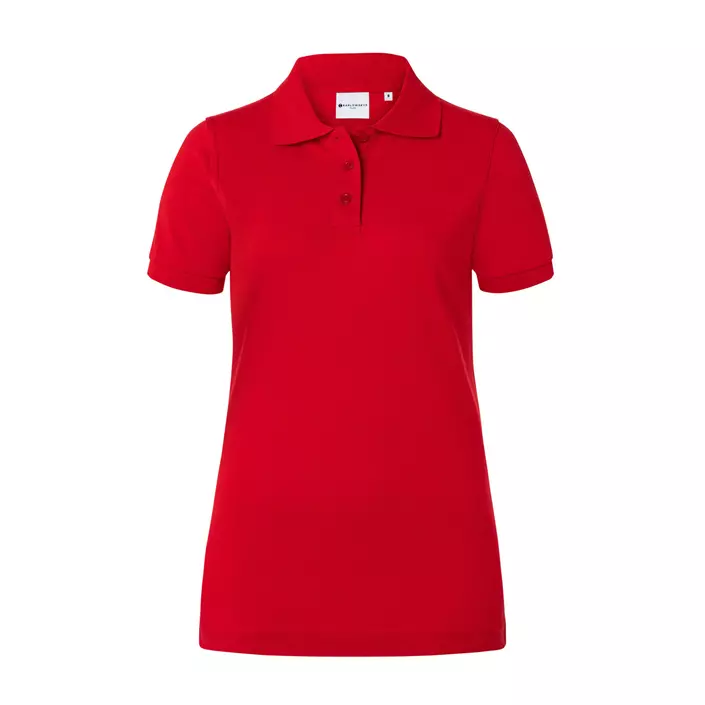 Karlowsky women's polo shirt, Red, large image number 0