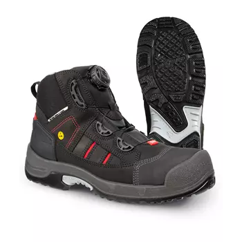 Jalas 1718 Zenit Easyroll Boa® safety boots S3, Black