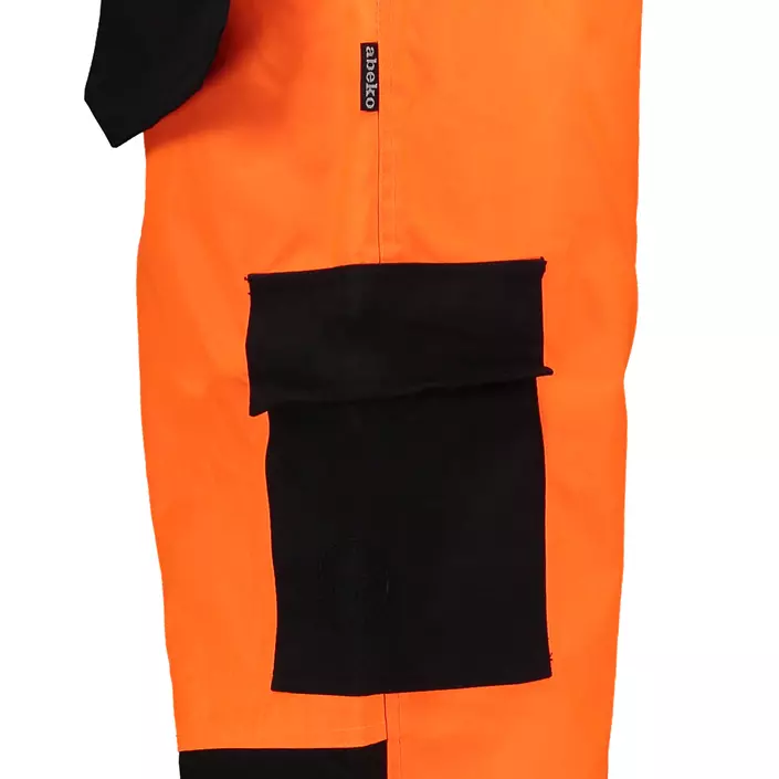 Ocean Roxen Handwerkerhose, Hi-Vis Orange/Schwarz, large image number 3