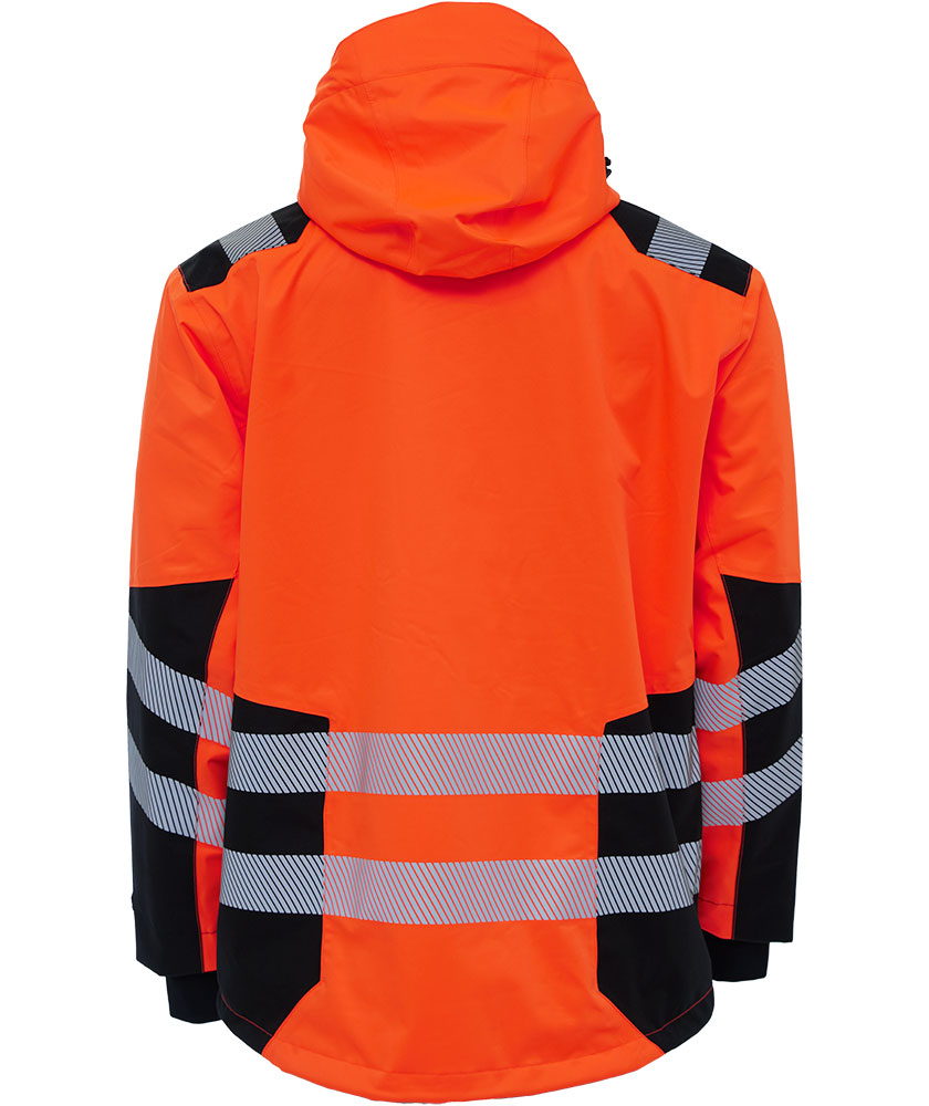 ELKA Visible Xtreme work jacket, Hi-Vis Orange/Black, large image number 2