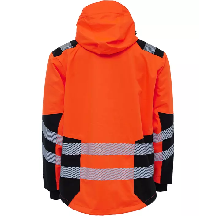 Elka Visible Xtreme work jacket, Hi-Vis Orange/Black, large image number 1