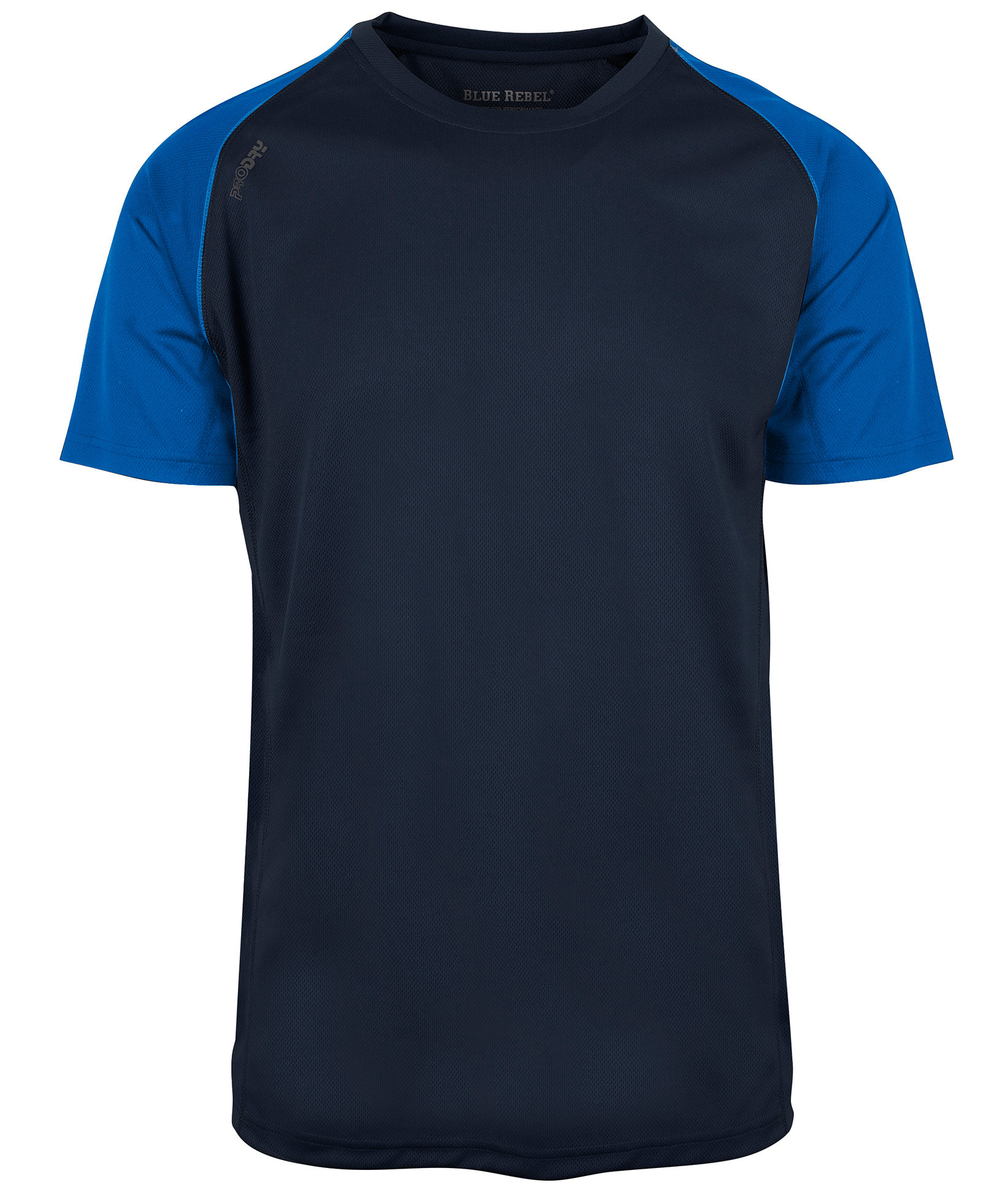 Blue Rebel Dragon Kontrast  T-shirt, Marine Blue, Marine Blue, swatch