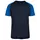 Blue Rebel Dragon Kontrast  T-shirt, Marine, Marine, swatch
