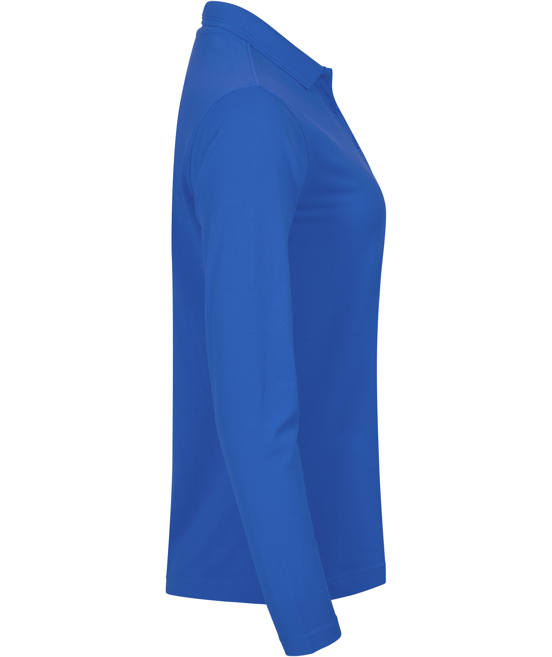 Clique Manhatten lang&aelig;rmet  dame polo T-shirt, Royal, large image number 2