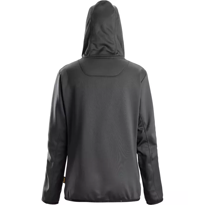 Snickers AllroundWork women's fleece hoodie 8057, Steel Grey, large image number 1