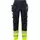 Fristads Handwerkerhose 2906 GWM, Hi-Vis Gelb/Dunkel Marine, Hi-Vis Gelb/Dunkel Marine, swatch
