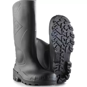Dunlop Devon safety rubber boots S5, Black