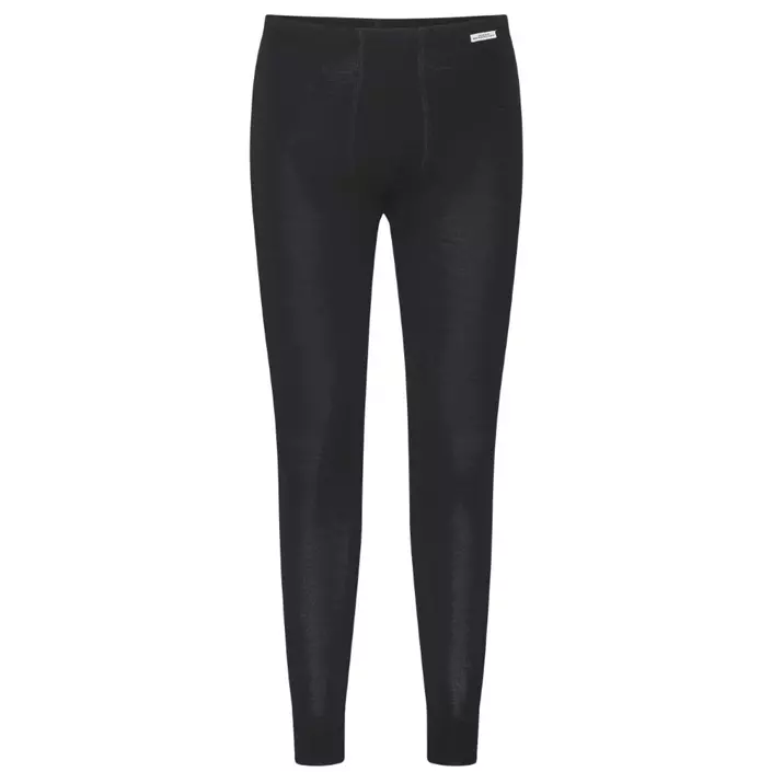 by Mikkelsen baselayer trousers with merino wool, Black, large image number 0