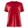 Craft Progress Damen T-shirt, Bright red, Bright red, swatch