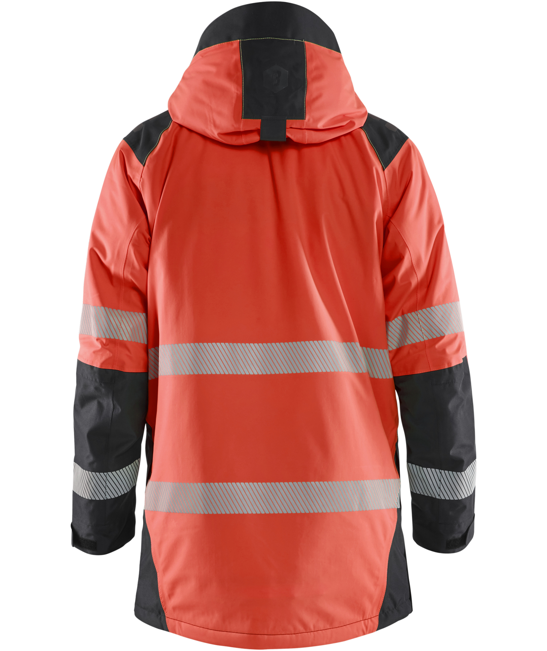Bl&aring;kl&auml;der winter parka, Hi-Vis red/black, large image number 1