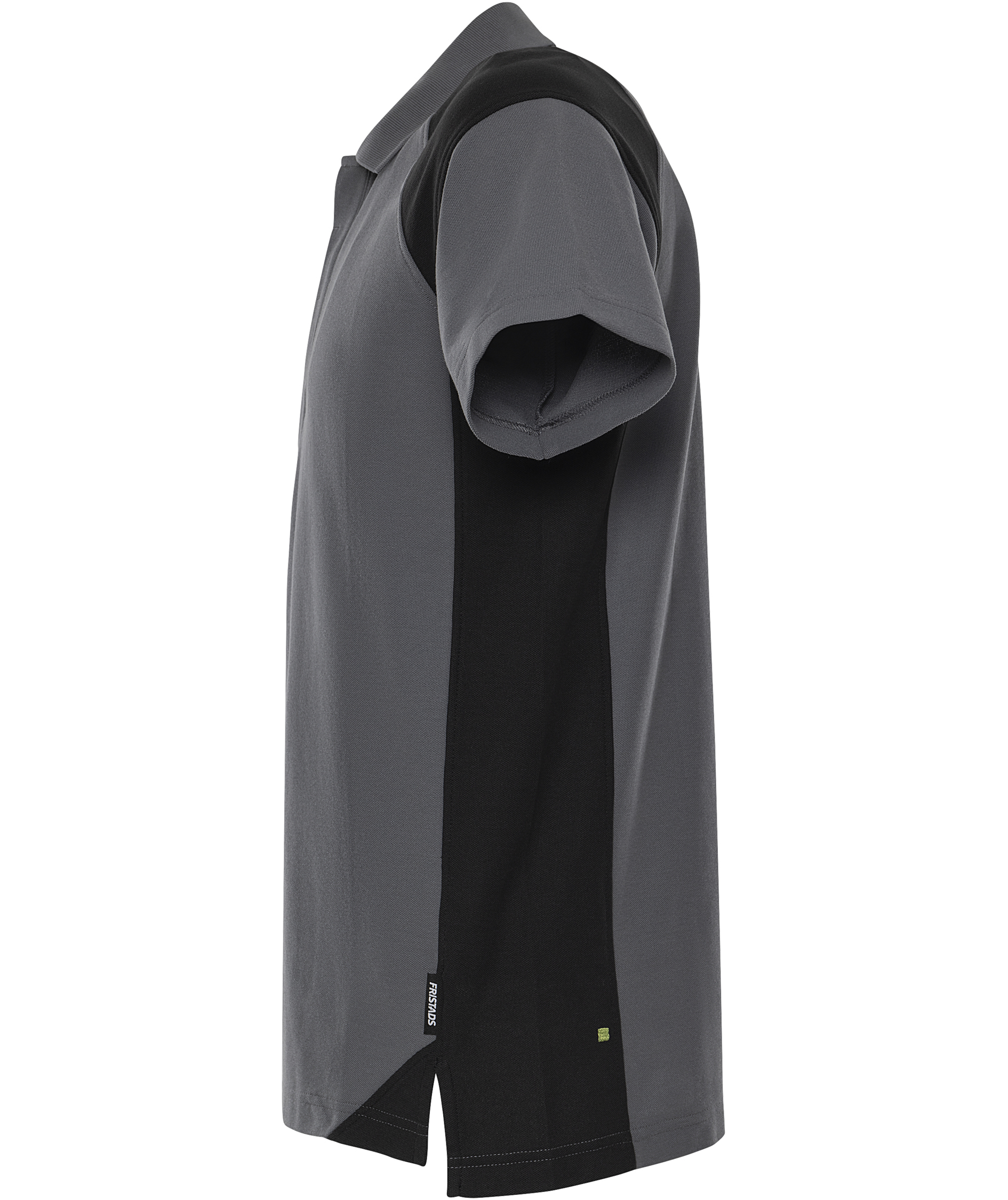 Fristads Heavy polo T-shirt 7047 GPM, Grey/Black, large image number 3