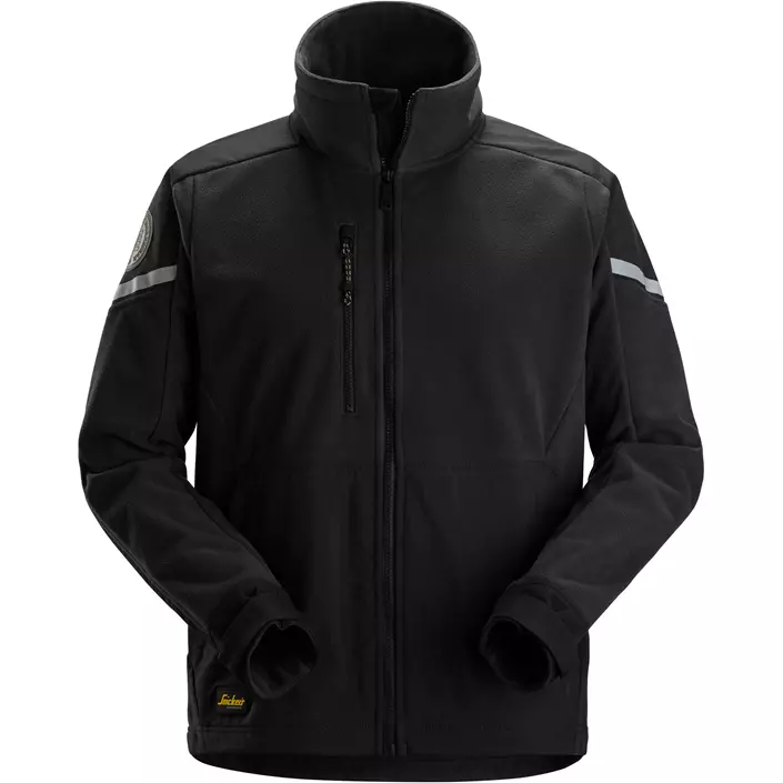 Snickers vindtæt fleecejakke, Black, large image number 0