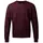 Clipper Milan stickad tröja med merinoull, Burgundy melange, Burgundy melange, swatch