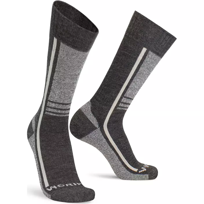 Worik X-works socks with wool, Anthracite, large image number 0