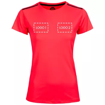 Tee Jays luxury T-shirt dam med logotryck