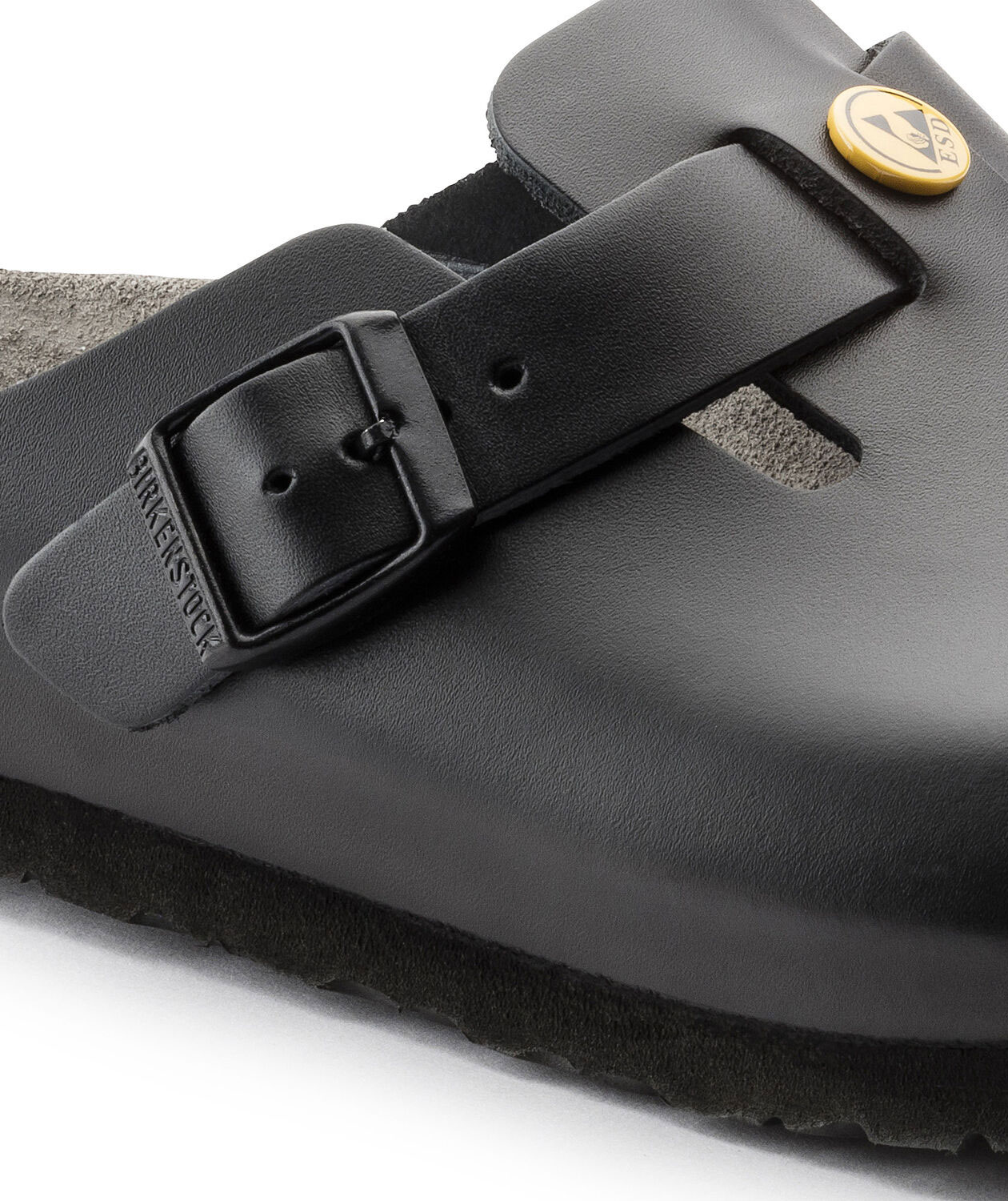 Birkenstock Boston ESD Regular Fit sandals, Black, large image number 6