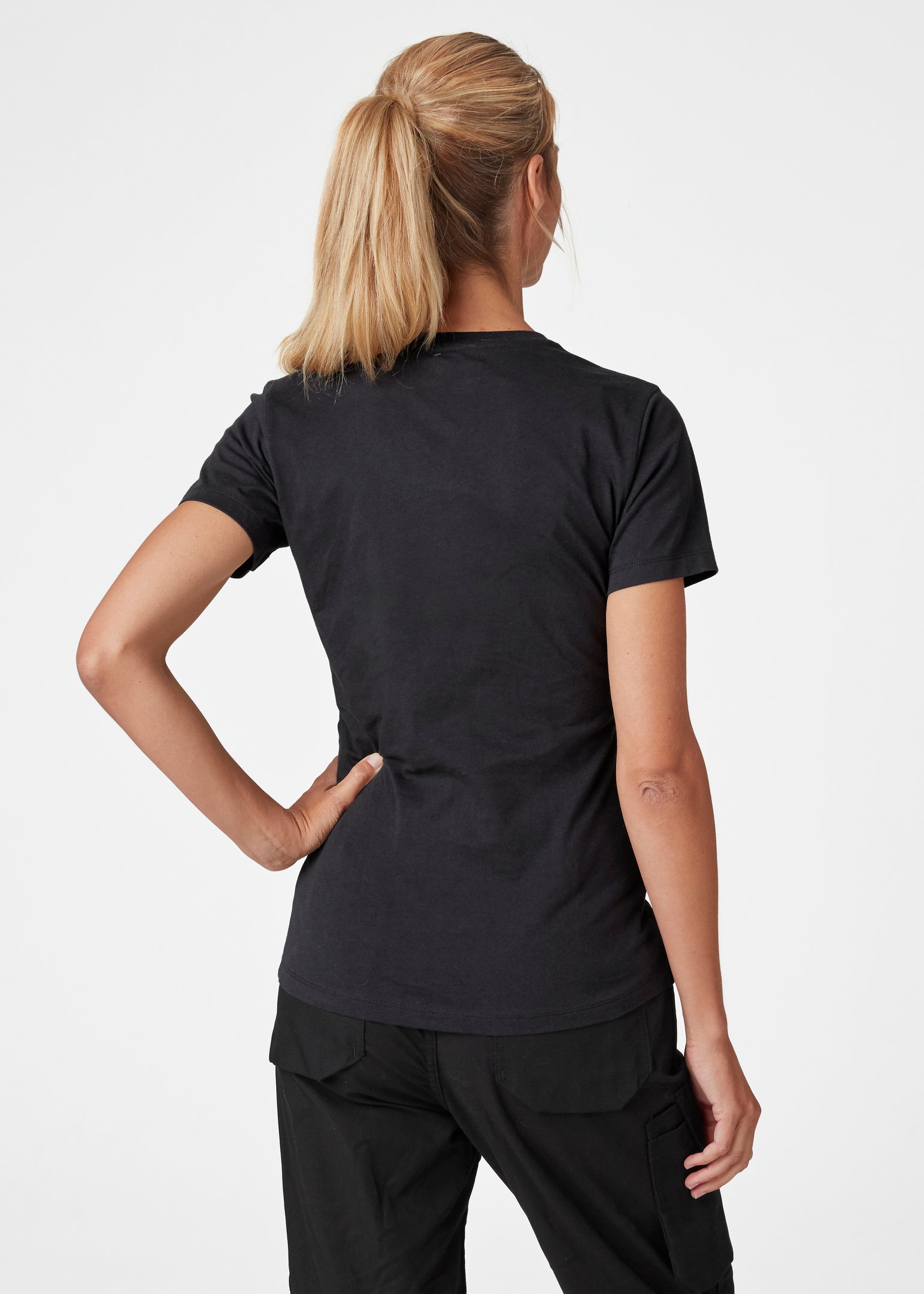 Helly Hansen Classic  women's T-shirt, Black, large image number 3