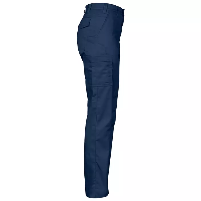 ProJob women's lightweight service trousers 2519, Marine Blue, large image number 3