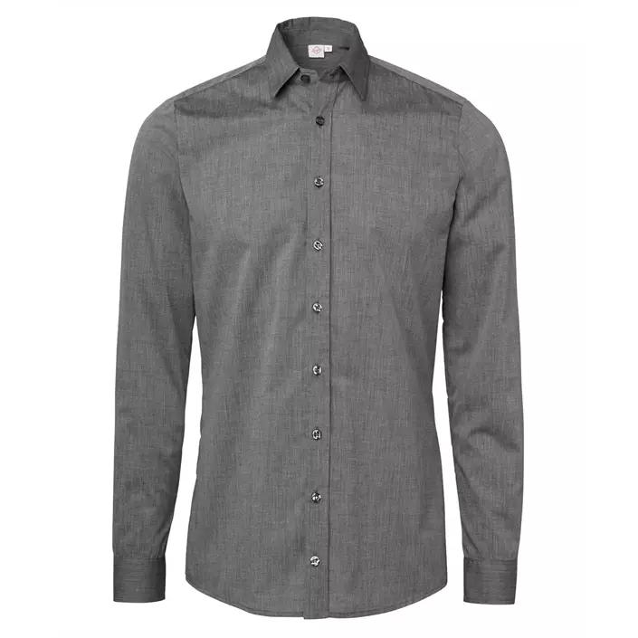 Segers slim fit shirt, Graphite, large image number 0