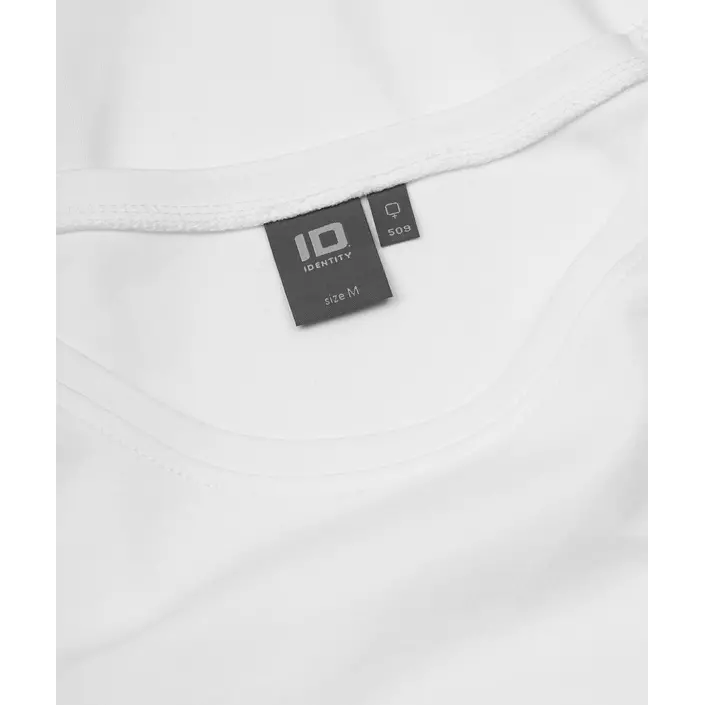 ID Interlock langermet dame T-skjorte, Hvit, large image number 3
