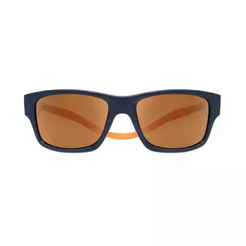 SlastikSun Urban Royal Navy Polaroid solbriller, Oransje