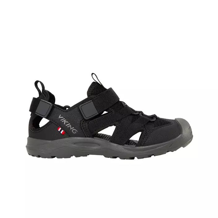 Viking Adventure 2V JR sandals, Black/Charcoal, large image number 0