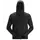 Snickers FlexiWork hoodie med dragkedja 8405, Black/Black, Black/Black, swatch