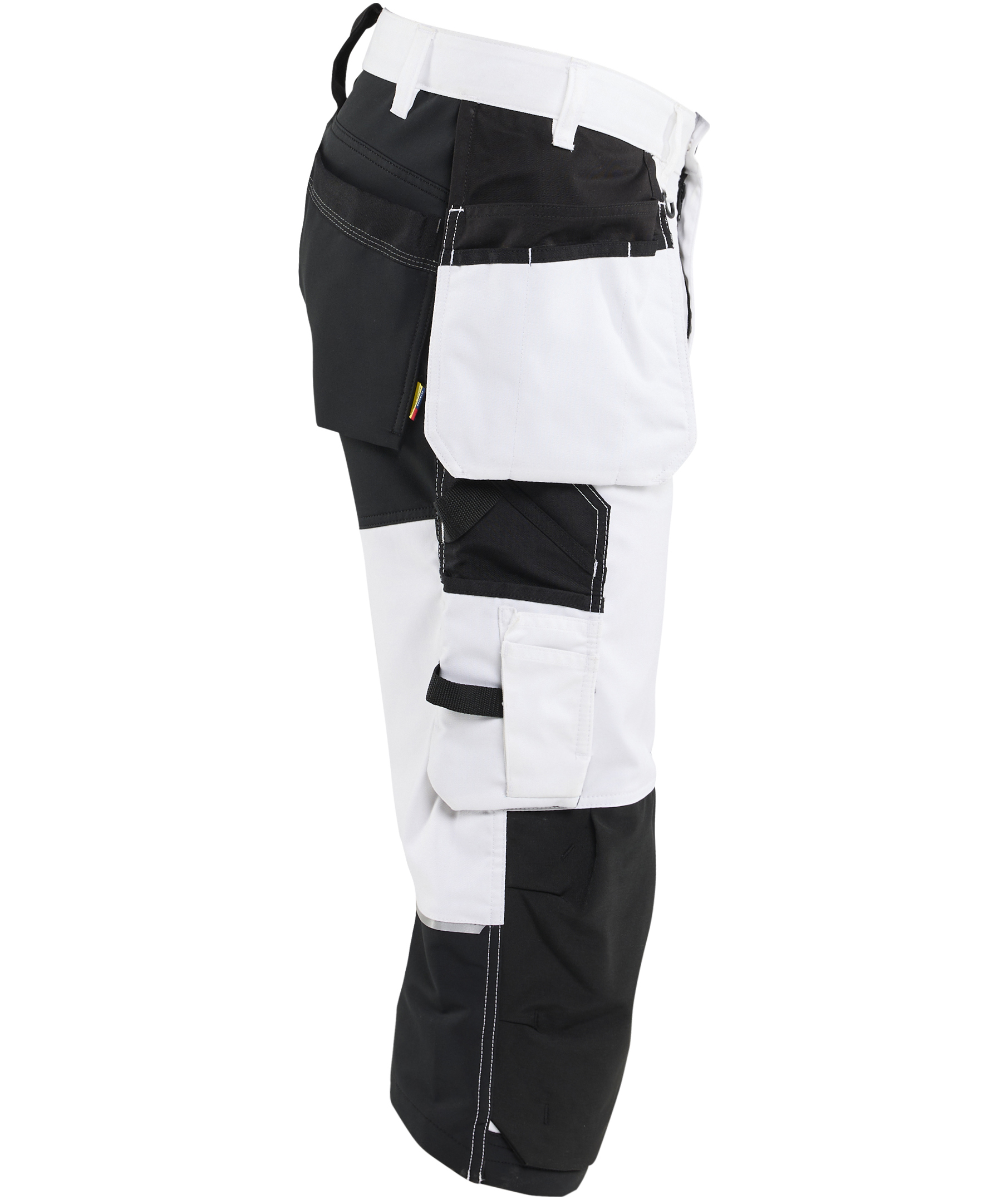 Bl&aring;kl&auml;der craftsman knickers, White/Black, large image number 2