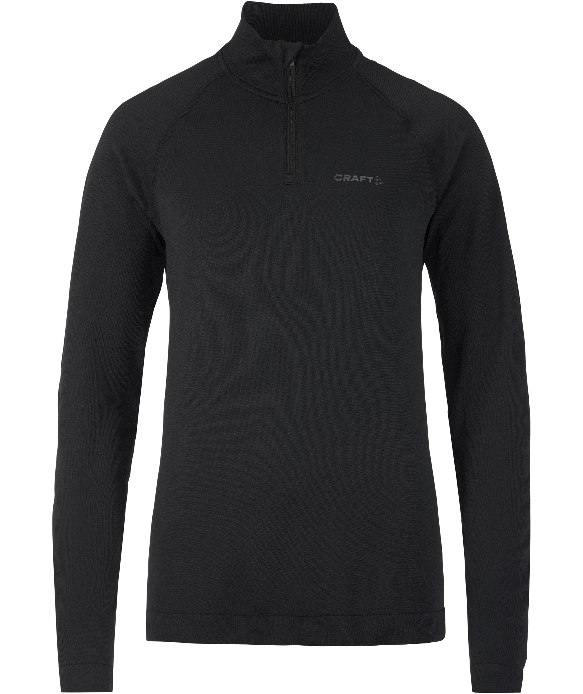 Craft Active Comfort 2 women's half zip baselayer sweater, Black