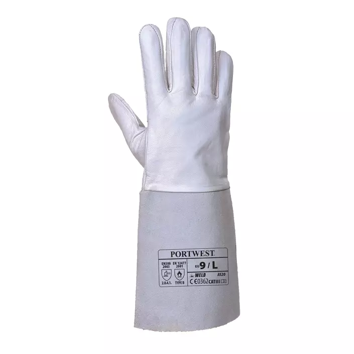 Portwest Premium Tig welding gloves, Grey, large image number 2