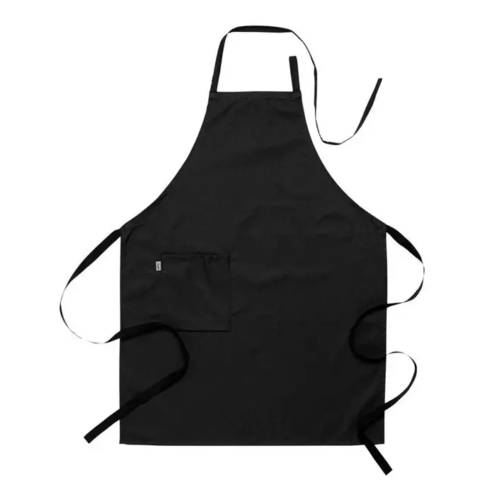 Segers 5986 bib apron, Black, Black, large image number 0
