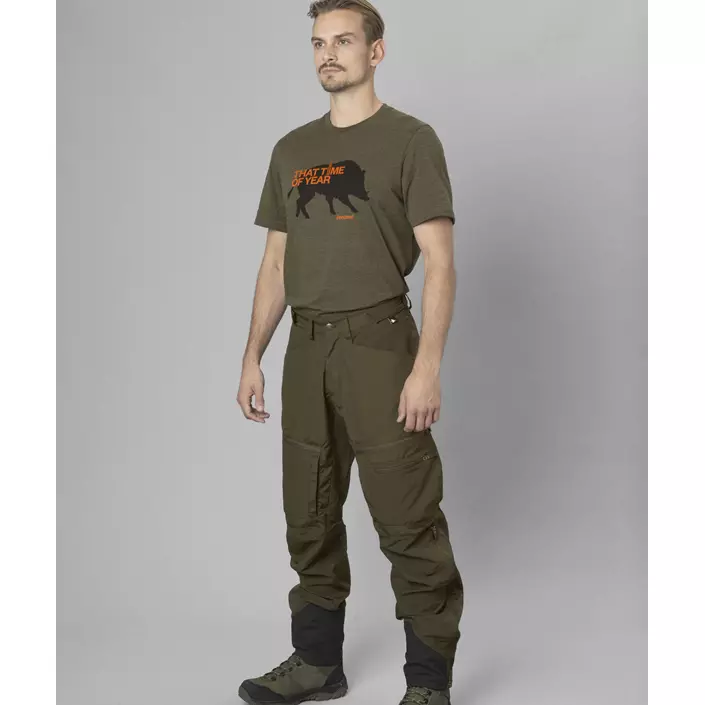 Seeland That Time T-shirt, Pine Green Melange, large image number 5