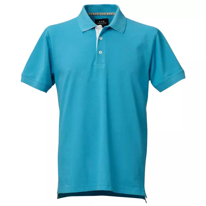 South West Morris polo shirt, Aqua Blue, large image number 0